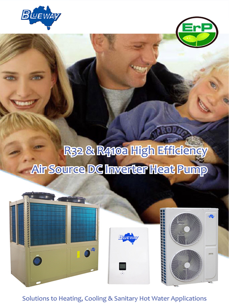 Bomba de calor inversor CC R32 y R410a