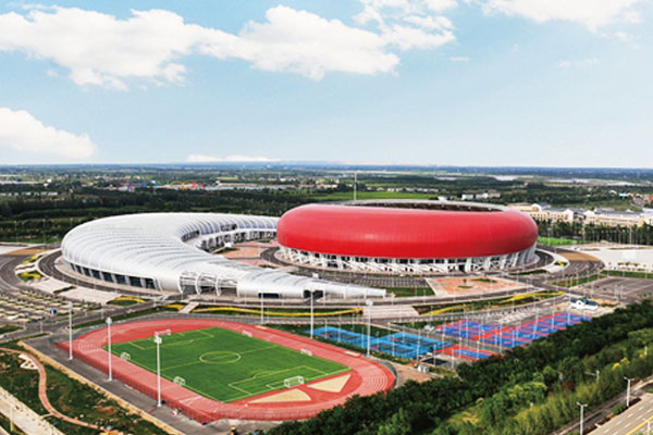 Gimnasio Nacional de Fitness de Ningxia (natatorio cubierto)